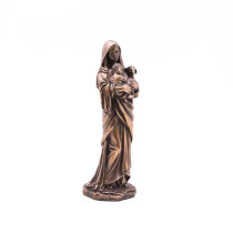 Imagem Maria com Jesus e Cordeiro 