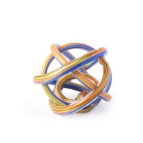 Escultura Knot Azul 