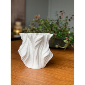 Vaso em Cerâmica 3D Naoshima 19cm 