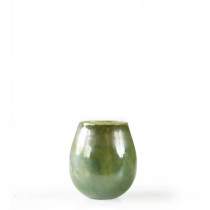 Vaso Pot Olive Metallic 