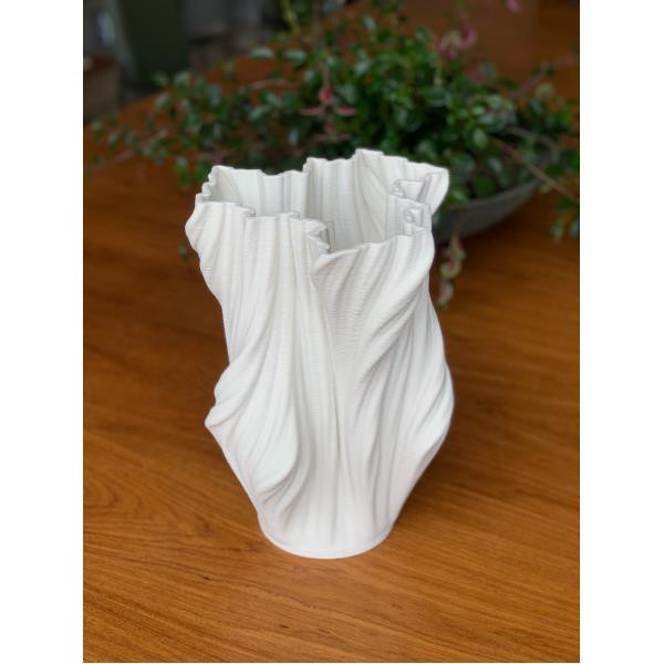 Vaso em Cerâmica 3D Naoshima 32cm 