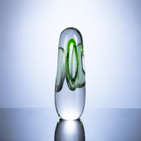Vaso de Cristal Okinawa Verde